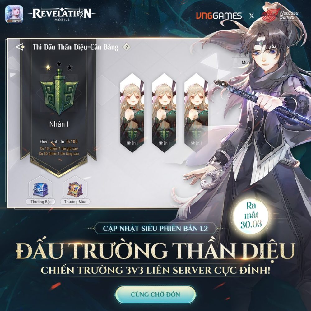 Bom tấn Revelation: Thiên Dụ cập nhật Siêu phiên bản Kiếm Lạc Thương Khung - Mệnh Định Thiên Tuyệt 30.03.2023 - Ảnh 4. Bom tấn Revelation: Thiên Dụ cập nhật Siêu phiên bản Kiếm Lạc Thương Khung - Mệnh Định Thiên Tuyệt 30.03.2023 - Ảnh 4.