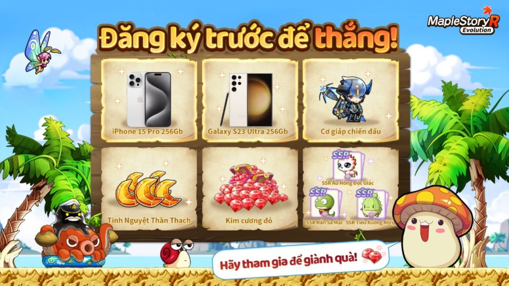 Nấm Lùn Phiêu Lưu Ký một lần nữa trở lại Việt Nam với tên gọi Maple Story R: Evolution - Ảnh 6. Nấm Lùn Phiêu Lưu Ký một lần nữa trở lại Việt Nam với tên gọi Maple Story R: Evolution - Ảnh 6.