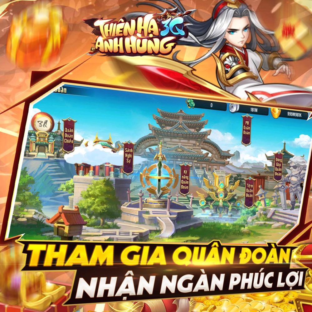 Thiên Hạ Anh Hùng 3Q – Game thẻ tướng 1 chạm hot nhất cuối năm 2022 dành cho người Việt image10