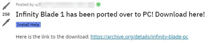 Infinity Blade bất ngờ trở lại - sự tái sinh của một huyền thoại Infinity Blade bất ngờ trở lại - sự tái sinh của một huyền thoại