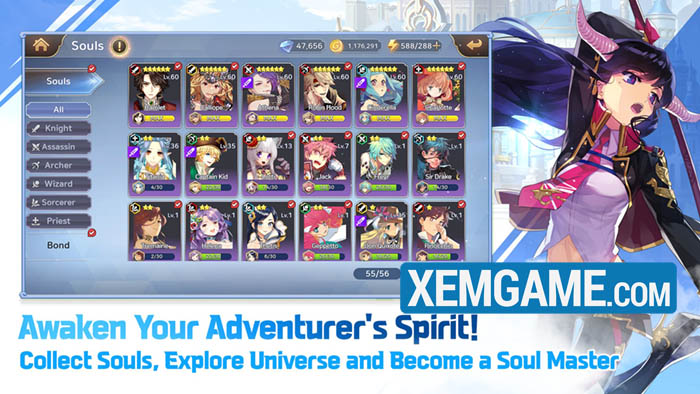 Infinity Saga X – game quay gacha với đồ họa cực moe infinity saga x 4