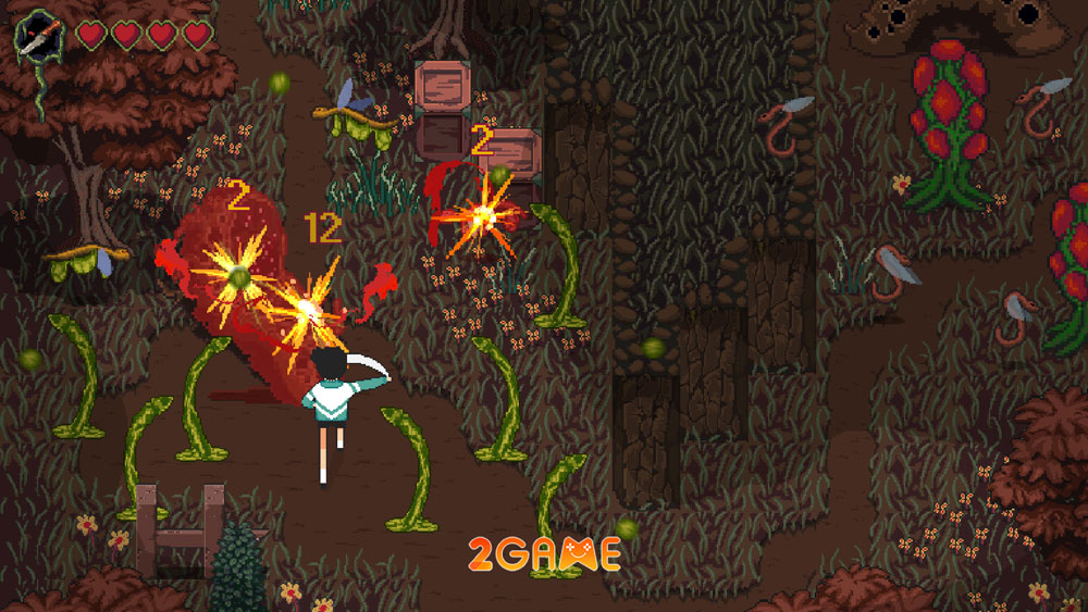 Bối cảnh bên trong game hành động Into Samomor Bối cảnh bên trong game hành động Into Samomor