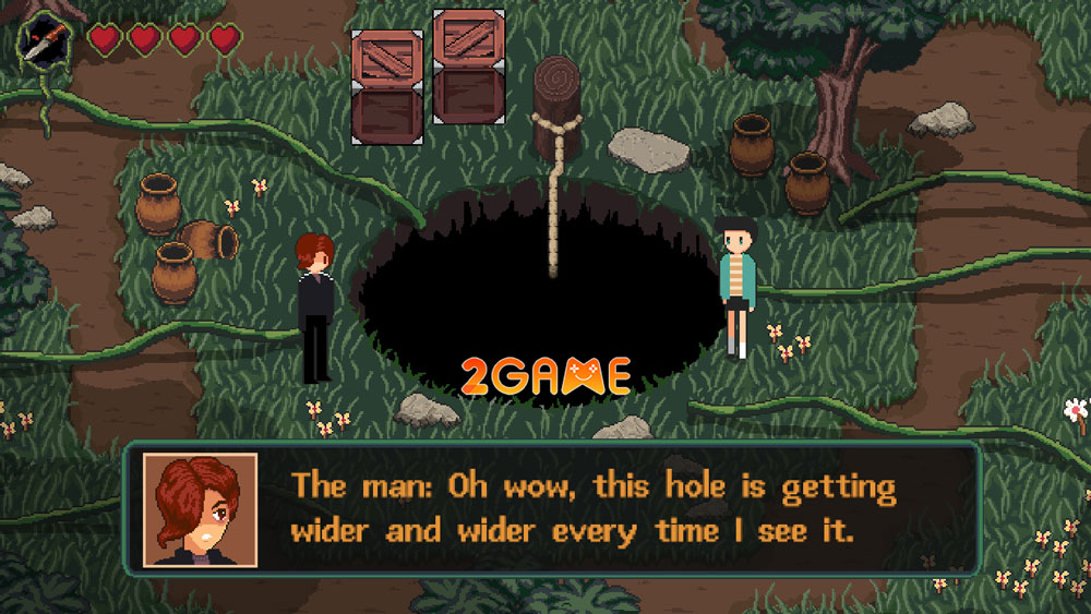 Một đoạn hội thoại trong game Into Samomor Một đoạn hội thoại trong game Into Samomor