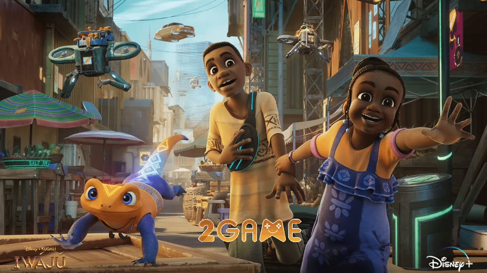 Bối cảnh game casual diễn ra tại châu Phi Iwájú: Rising Chef