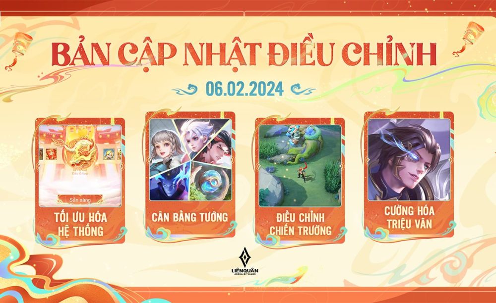 j Liên Quân Mobile: Thông tin mới nhất về cập nhật điều chỉnh - cân bằng tướng và sửa lỗi 6/2 j