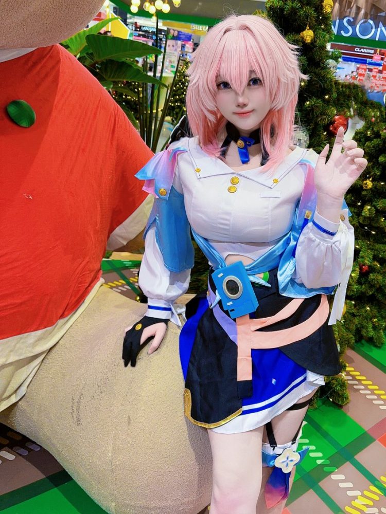 j9qgbq0 Chiêm ngưỡng bộ ảnh cosplay March7th trong Honkai: Star Rail được thực hiện bởi coser Grace j9qgbq0