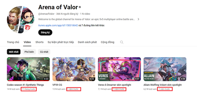 Thêm một bằng chứng cho thấy Liên Quân Mobile đang dần biến mất - Ảnh 3. Thêm một bằng chứng cho thấy Liên Quân Mobile đang dần biến mất - Ảnh 3.