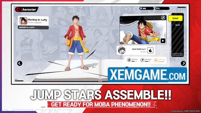 JUMP Assemble: Tựa MOBA tập trung dàn nhân vật hùng hậu từ One Piece, Naruto… jump assemble 2 1