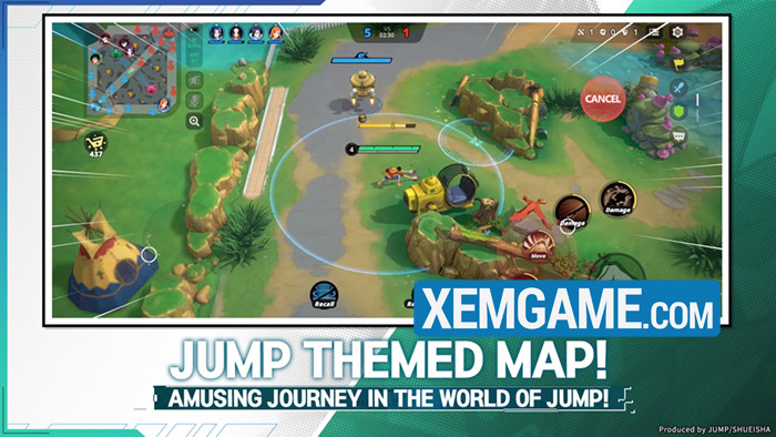 JUMP Assemble: Tựa MOBA tập trung dàn nhân vật hùng hậu từ One Piece, Naruto… jump assemble 4
