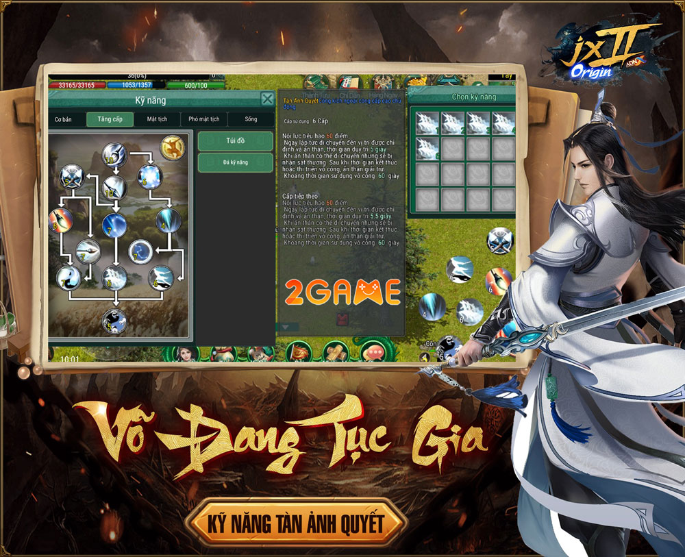 JX2 Origin ADNX Mobile - bom tấn game kiếm hiệp 2023