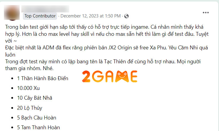 Game thủ Việt nghĩ gì sau thời gian trải nghiệm bom tấn game MMORPG JX2 Origin ADNX Mobile jx2 origin adnx mobile y kien cong dong 2