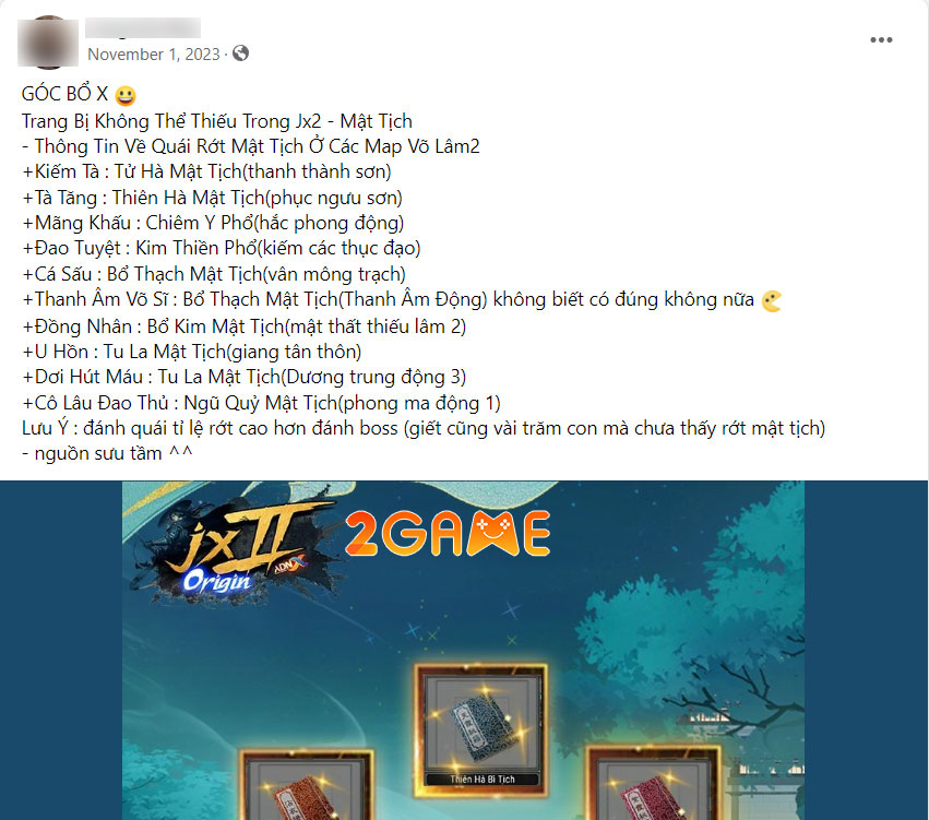 Game thủ Việt nghĩ gì sau thời gian trải nghiệm bom tấn game MMORPG JX2 Origin ADNX Mobile jx2 origin adnx mobile y kien cong dong 3