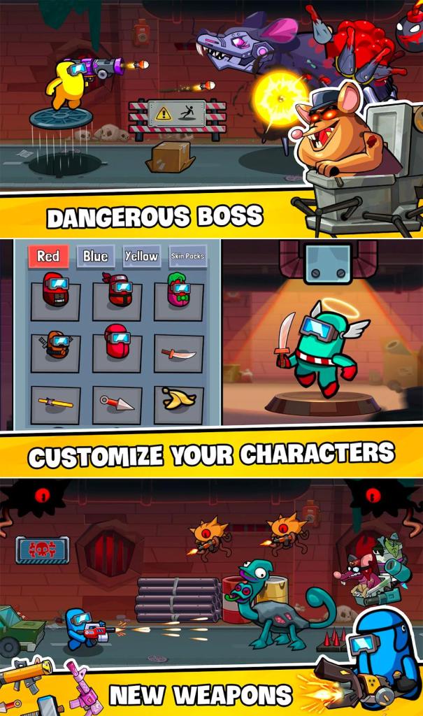 Monster Battle: Slash N Shoot - Game bắn súng vui nhộn hiện đã có trên Google Play Store khqj6wk