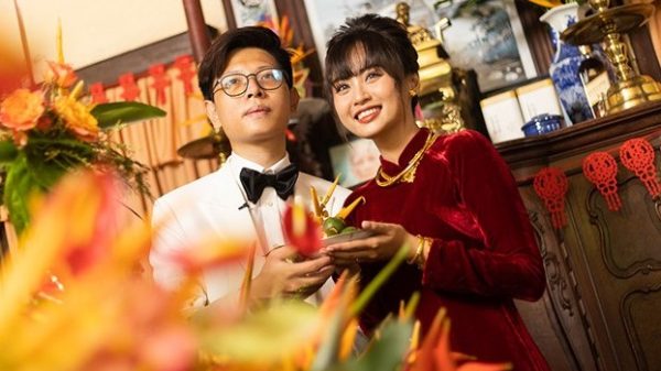 Bomman - Minh Nghi chính thức nên duyên vợ chồng, không gian cưới cực ấn tượng 27 Bomman - Minh Nghi chính thức nên duyên vợ chồng, không gian cưới cực ấn tượng kljjpg