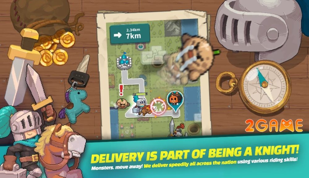 knight-rider-3 Vẽ bản đồ để giao hàng trong game Knight Rider: A Takeout RPG