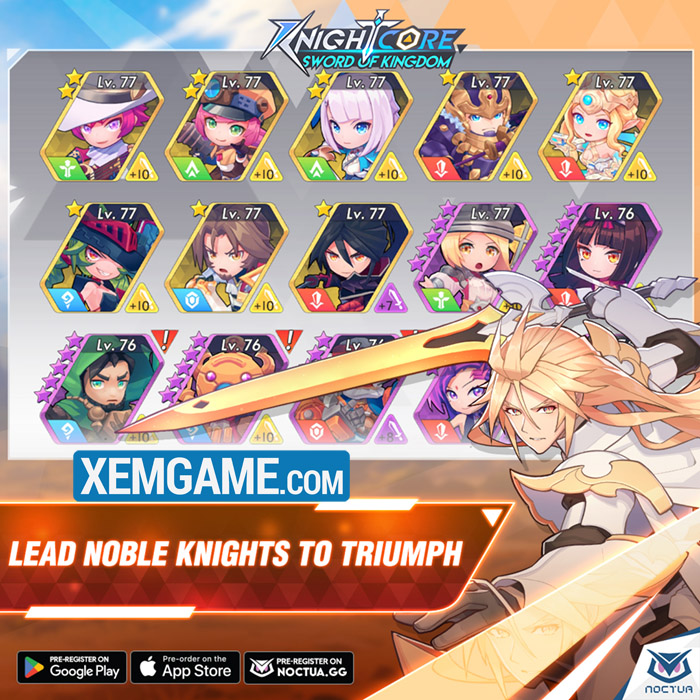 knightcore-sword-of-kingdom-5 Knightcore: Sword of Kingdom – tựa game chiến thuật giải trí vừa ra mắt knightcore sword of kingdom 5