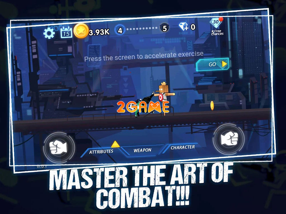 Tiếp nối hành trình phiêu lưu cùng biệt đội người que trong Kombat Hero 2 kombat hero 2 4