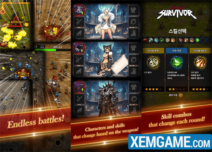 Kritika Survivor mang đến lối chơi chiến đấu thuần túy cùng dòng game idle kritika survivor 1