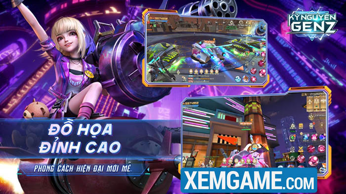 Kỷ Nguyên GenZ – siêu phẩm nhập vai Cyberpunk sắp ra mắt ky nguyen genz gioi thieu game 2