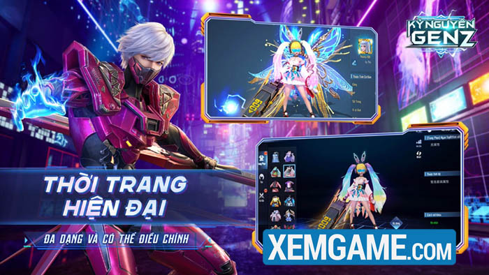 Kỷ Nguyên GenZ – siêu phẩm nhập vai Cyberpunk sắp ra mắt ky nguyen genz gioi thieu game 3