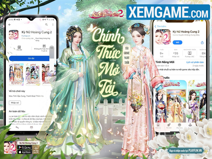 Đỉnh cao “Cung Đấu”: Kỳ Nữ Hoàng Cung 2 ra mắt, đưa người chơi đến chốn hậu cung sóng gió ky nu hoang cung 2 1