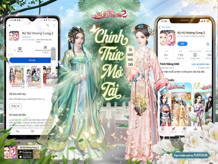 Kỳ Nữ Hoàng Cung 2 chính thức ra mắt, đưa người chơi đến chốn hậu cung đầy sóng gió