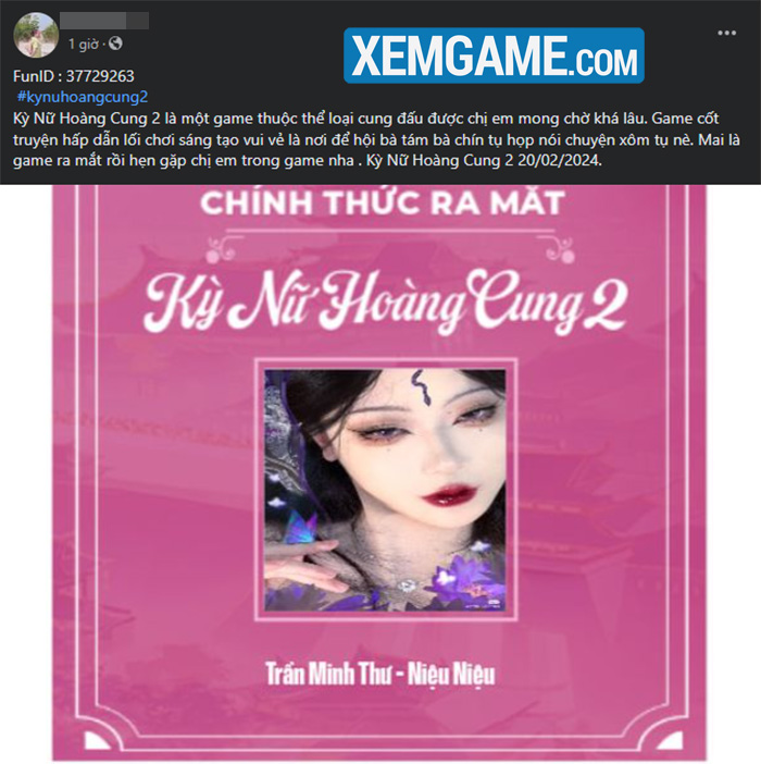 Đỉnh cao “Cung Đấu”: Kỳ Nữ Hoàng Cung 2 ra mắt, đưa người chơi đến chốn hậu cung sóng gió ky nu hoang cung 2 5 1