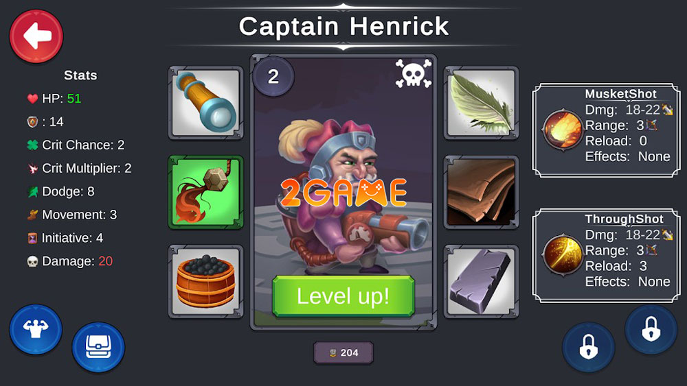 Nhân vật trong game chiến thuật Landforge