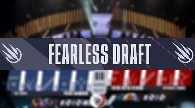 Fearless Draft có thể sẽ được thử nghiệm trước khi áp dụng vào giải chính Fearless Draft có thể sẽ được thử nghiệm trước khi áp dụng vào giải chính