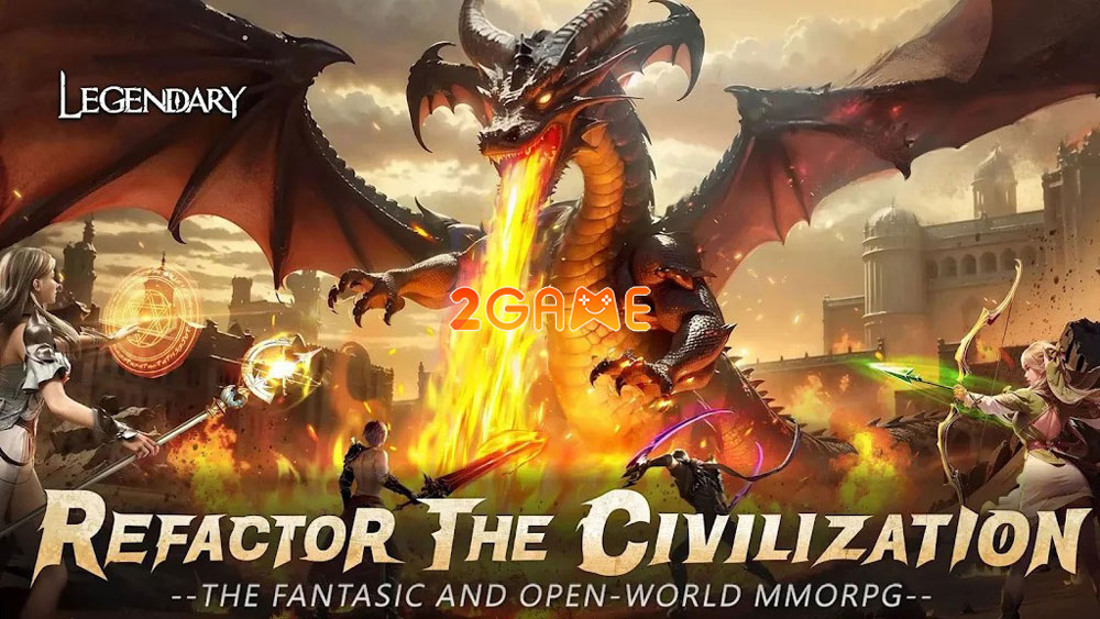 legendary-2 Game MMORPG Legendary mở ra truyền thuyết về những loài rồng khổng lồ thời Châu Âu Trung Cổ legendary 2