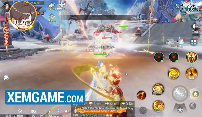 Linh Giới 3D: Nhận cái kết cực đắng khi công khai cà khịa Top 1 all server linh gioi 3d chien top 1 lien server 6