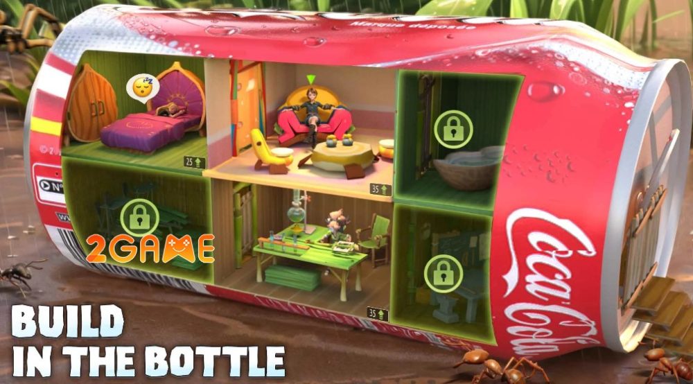 Xây dựng căn cứ tí hon trong tựa game chiến thuật Little Land little land 1