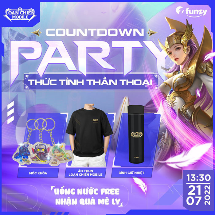 Countdown Party Loạn Chiến Mobile - Đại tiệc “đếm ngược” chào đón sự ra đời của một kỷ nguyên mới