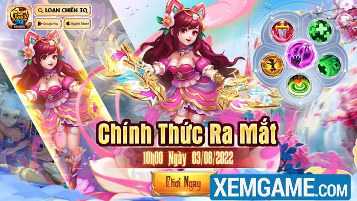 Nhân dịp ra mắt, AFK Loạn Chiến 3Q tặng 500 giftcode khủng loan chien mobile ra mat giftcode 1