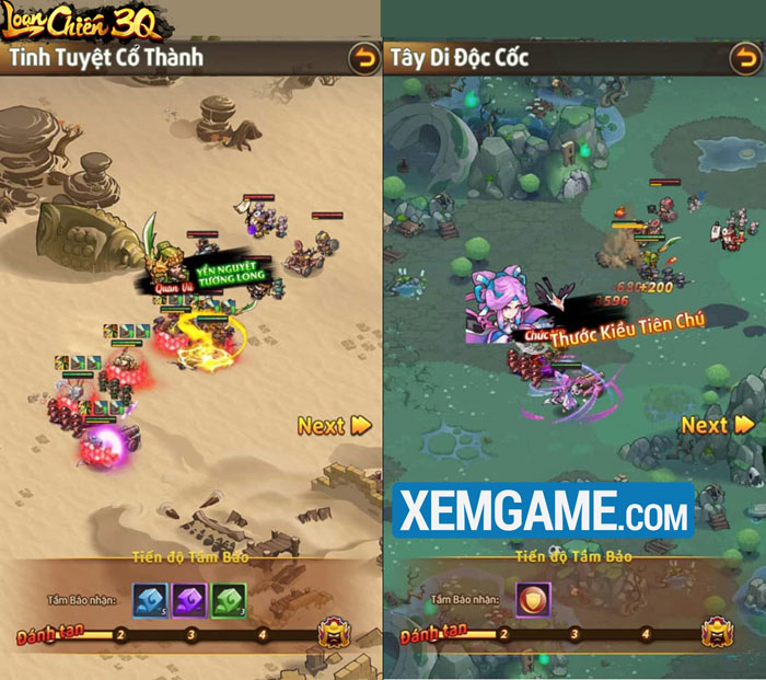 Nhân dịp ra mắt, AFK Loạn Chiến 3Q tặng 500 giftcode khủng loan chien mobile ra mat giftcode 5