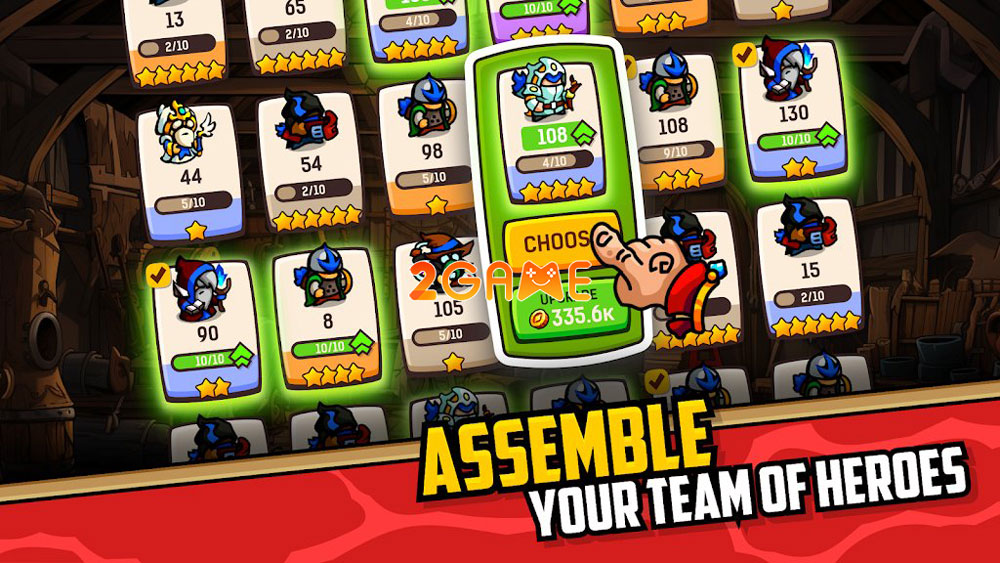 Dàn nhân vật đa dạng của game Lostlands Dàn nhân vật đa dạng của game Lostlands