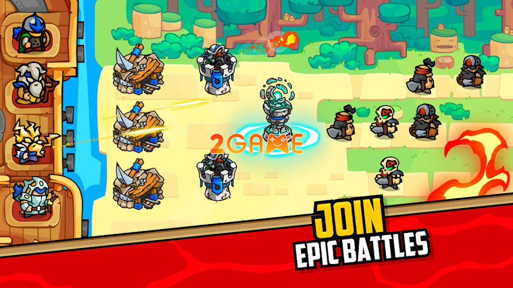 Màn chơi trong game thủ thành Lostlands Màn chơi trong game thủ thành Lostlands