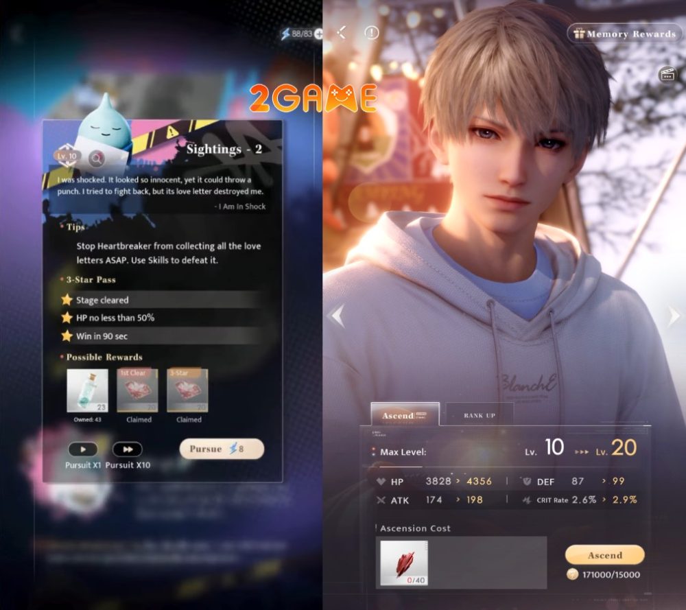 love-and-deepspace-4 Love and Deepspace có đa dạng chế độ Battle