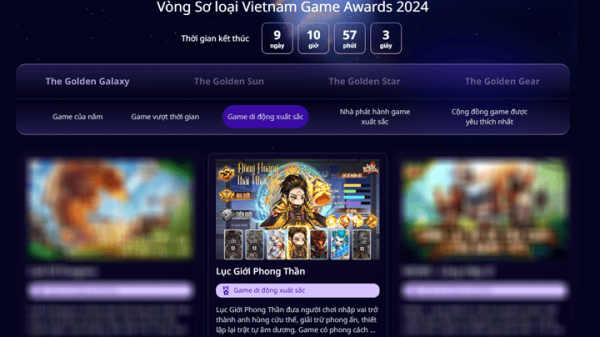 Lục Giới Phong Thần được đề cử 2 hạng mục tại Game Verse 2024: Game Của Năm và Game Di Động Xuất Sắc luc gioi phong than duoc de cu 2 hang muc tai game verse 2024 game cua nam va game di dong xuat sac thumb 1710926733 55png