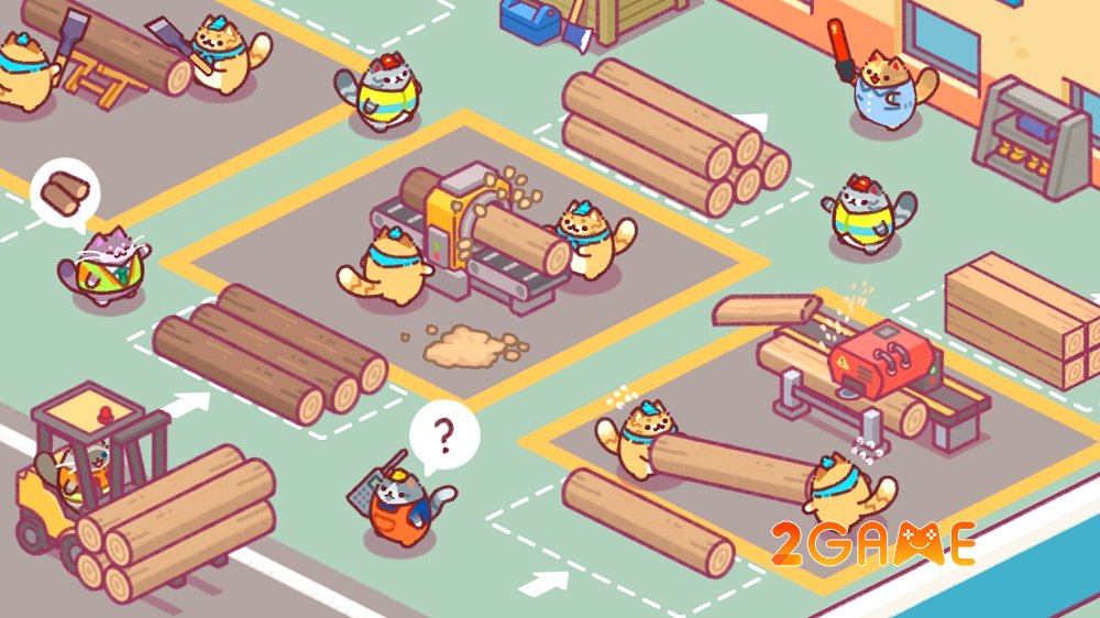 Lumbercat là game mobile giải trí mang lại niềm vui, thư giãn cho người chơi ở mọi lứa tuổi