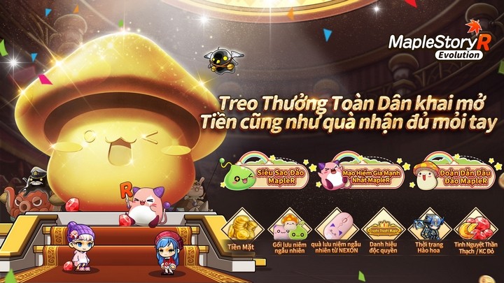 MapleStory R: Evolution chính thức ra mắt tại Việt Nam, mang đến cho người chơi những chuyến phiêu lưu hấp dẫn MapleStory R: Evolution chính thức ra mắt tại Việt Nam, mang đến cho người chơi những chuyến phiêu lưu hấp dẫn