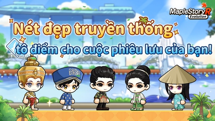 MapleStory R: Evolution chính thức ra mắt tại Việt Nam, mang đến cho người chơi những chuyến phiêu lưu hấp dẫn MapleStory R: Evolution chính thức ra mắt tại Việt Nam, mang đến cho người chơi những chuyến phiêu lưu hấp dẫn