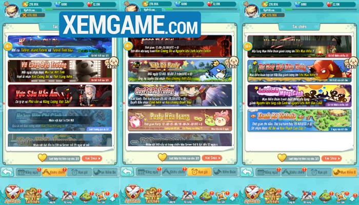 MapleStory R: Evolution mang đến dàn hoạt động cực kỳ đa dạng, ai ai cũng thích maplestory r evolution 7