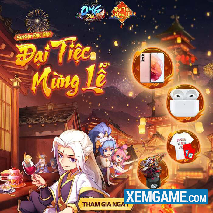 Tổng quan toàn thể đại lễ 30/4 của OMG 3Q: vui vẻ, cộng đồng khen không ngớt lời maychudacbiet omg3q 5