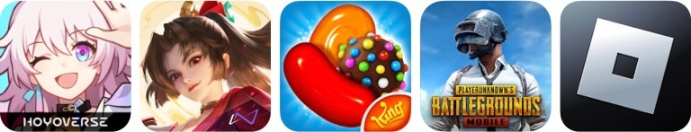 Top game mobile có doanh thu cao nhất tháng 05/2023 mays top grossing mobile games 2