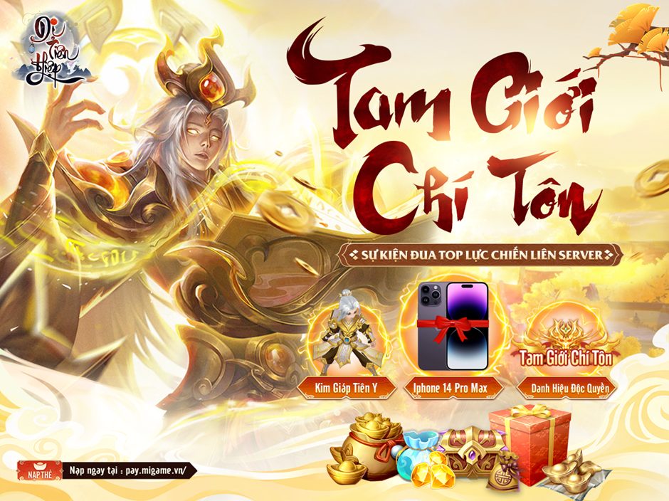 Dị Tiên Hiệp chính thức phát hành, mang đến hàng loạt sự kiện cho game thủ, có thể nhận iPhone 14 Pro Max - Ảnh 2. Dị Tiên Hiệp chính thức phát hành, mang đến hàng loạt sự kiện cho game thủ, có thể nhận iPhone 14 Pro Max - Ảnh 2.