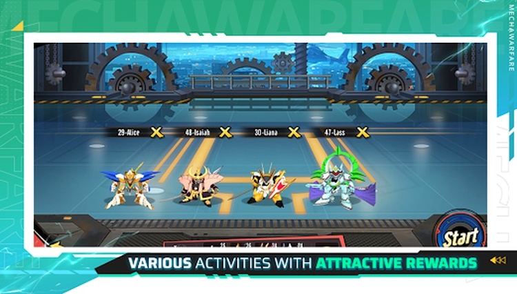 mecha-warfare-nft-4 Mecha Warfare - Game đấu Robot trên di động mới nhất năm 2023 mecha warfare nft 4