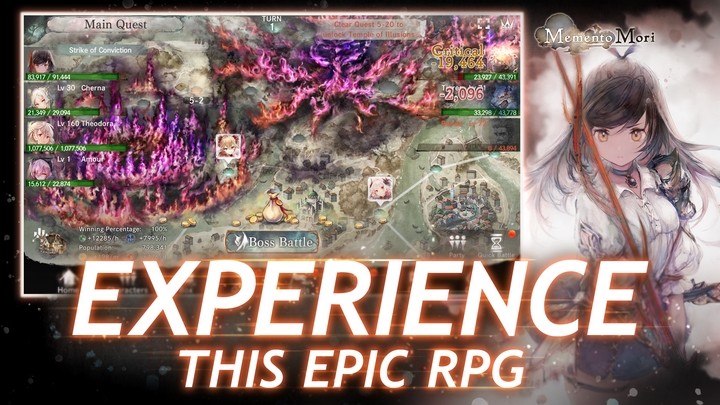 MementoMori - Tựa game nhập vai phong cách Cel-Shading cực chất lượng MementoMori - Tựa game nhập vai phong cách Cel-Shading cực chất lượng