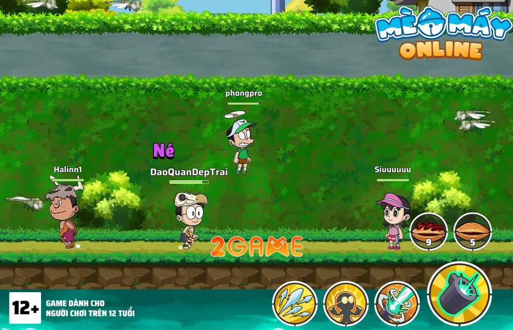 Những kỹ năng độc đáo của game nhập vai Mèo Máy Online Những kỹ năng độc đáo của game nhập vai Mèo Máy Online