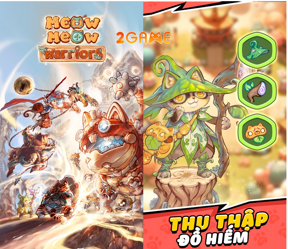 Meow Meow Warriors – Game mới cực dễ thương của nhà phát triển game Kawaii Home Design meow meow warriors 2